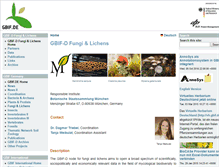 Tablet Screenshot of gbif-mycology.de